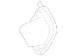 Genuine Mercedes-benz Cover Bumper Area 167-885-68-00. Fixed Price $70.33.