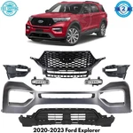 Front Bumper Cover Fascia & Grille Assembly Kit 2020-2024 Ford Explorer. Fixed Price $432.00.