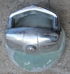 1949 Mercury Monarch Trunk Handle Lock & Escutcheon Chrome Ford Canada. Fixed Price $140.00.