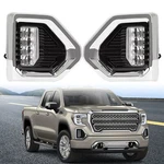 For Gmc Sierra 1500 Denali 2019-2022 Pair Fog Lights Lamps Led W/ Bezels Lh+rh. Fixed Price $53.99.