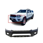 Primed Front Bumper Cover For 2012-2015 Toyota Tacoma Pickup 5211904090. Fixed Price $90.19.