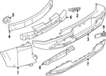 Genuine Nissan Bumper Cover Bracket 85226-7BA0A. Fixed Price $35.74.