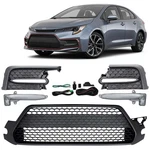 For 2020-2022 Toyota Corolla Xse Front Lower Grille +led Drl Signal Fog Light. Fixed Price $65.99.