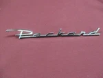 1954-55 Packard Trunk Lid Script 448671 Nos. Fixed Price $64.99.