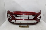 2022-2023 Hyundai Kona Front Bumper Maroon Cover Only Scratches Part 86511-J9NA0. Fixed Price $935.00.