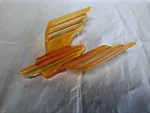 1949 1950 Chevrolet Accessory Amber Hood Ornament, Usa Quality Reproductions. Fixed Price $225.00.