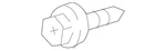 Genuine Toyota Bumper Cover Heat Shield Screw 90159-A0059. Fixed Price $7.98.