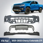 For 2021 2022 Chevrolet Colorado Z71 Front Bumper Cover Assembly Kit Primed 3PCS. Fixed Price $241.99.