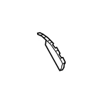 Genuine Mercedes-benz Oe Trim Strip 205-885-98-02. Fixed Price $57.04.