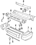 Genuine Porsche Corner 964-505-164-01-G2X. Fixed Price $594.41.