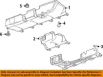 Gm Oem 14-26 Cruze Floor Rails-underbody Shield Retainer Nut 11547637. Fixed Price $19.61.