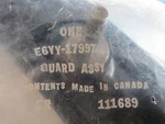 Nos 1985 1986 1987 Mercury Lynx Front Bumper Guard Pad E6YY-17997-A New Original. Fixed Price $17.99.