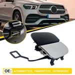 Front Bumper Tow Hook Eye Cover Cap For Mercedes Benz GLE350 550 2016-2018. Fixed Price $13.99.