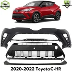 Front Bumper Cover Primed Plastic & Trim For 2020-2022 Toyota C-hr. Fixed Price $1500.00.