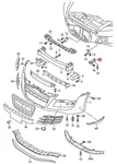 Genuine Audi R8 422 423 427 429 Guide Profile 420807183A. Fixed Price $24.22.