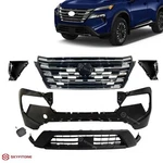 Front Bumper Cover Kit With Grille For Nissan Rogue W/ Tow Hook Hole 2024 2025. Fixed Price $443.99.