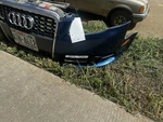 (local Pickup Only) Front Bumper Us With Line Appearance Option Fits 05-08 Aud. Fixed Price $399.90.