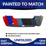 New Painted To Match 2012-2016 Subaru Impreza Non-wrx Sedan Unfolded Rear Bumper. Fixed Price $261.99.