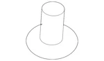Genuine Toyota Fender Liner Grommet 90189-06236. Fixed Price $8.11.
