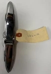New Old Stock Left Outside Trunk Hinge For 1936 Models Mopar #706412. Fixed Price $120.00.