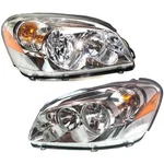 Driver And Passenger Side Headlight Fits Buick Lucerne 2006-08 Halogen W/ Bulbs. Fixed Price $261.43.