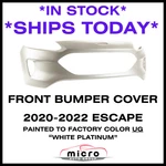 New 2020-2022 Ford Escape Front Bumper Painted White Platinum Ug Ships Today. Fixed Price $499.00.