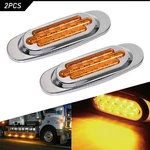 Oval Amber 16-LED Truck Trailer Marker Turn Signal Light Easy Installation 2/4X. Fixed Price $58.89.
