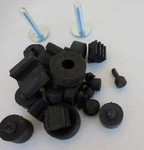1972-74 Challenger Body Bumper Rubber Stopper Kit W/ Stud Door Trunk Hood. Fixed Price $41.95.