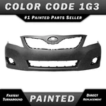 New Painted *1G3 Magnetic Gray* Front Bumper Cover For 2010-2011 Toyota Camry. Fixed Price $380.99.