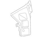Genuine Bmw Bumper Cover Support Rail Bracket 51-12-5-A29-2D5. Fixed Price $50.03.