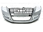2007-2009 Audi Q7 4L Front Bumper Cover Silver W/ Lower Valance Oem. Fixed Price $599.99.