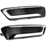 Fog Light Cover Set For 2014-2020 Chevrolet Impala Front Left And Right Black. Fixed Price $52.74.