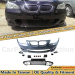 M-sport Style Front Bumper Cover For Bmw E60 5-SERIES 2004-07 530I 545I With Pdc. Fixed Price $399.00.