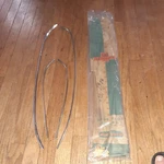 Nos 1956 New Oem Chevy Chevrolet 4-DOOR Hardtop Edge Guards #987339 C5. Fixed Price $49.99.