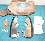 1969 1970 Ford Custom Galaxie 500 Hardtop Sdn Wagon Nos Front Bumper Guards Kit. Fixed Price $199.00.