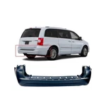 Bumper Cover For Chrysler Town & Country 2011-2016 68125726AB CH1100968 Rear. Fixed Price $194.12.
