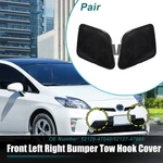 Pair Front Bumper Tow Hook Cover Trim For Toyota Prius 15-17 NO.52128-47040. Fixed Price $21.99.