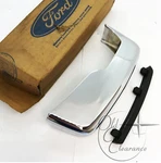 1974 Lincoln Continental Left Rear Bumper Guard With Pad (D4VY17985A) Nos. Fixed Price $139.00.