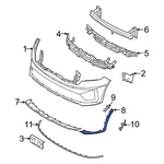 For Kia Sorento 2021-2023 86593R5300 Front Left Bumper Trim. Fixed Price $160.00.