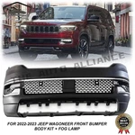 For 2022-2024 Jeep Wagoneer Front Bumper Body Kit Assembly W/ Fog Light Complete. Fixed Price $1190.00.