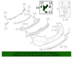 Ford Oem 2019 Fusion Inner Bumper Cover Bracket Rear Left KS7Z17788A New Nos. Fixed Price $22.40.