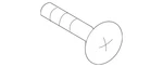 Genuine Volkswagen Fender Liner Screw N-907-750-01. Fixed Price $19.96.