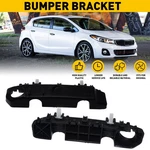 Fits Kia FORTE5 2014-2018 Pair Bumper Brackets Retainer Front Left & Right. Fixed Price $10.06.