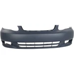 Front Bumper Cover For 2003-04 Toyota Corolla Sedan Primed With Fog Light Holes. Fixed Price $101.80.