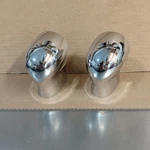 1950-1951 Studebaker Champion Vertical Bumper Accessory Caps Nos. Fixed Price $183.89.
