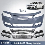 For 2014-2020 Chevy Impala Lt Premier Front Bumper Assembly Grille Kit W/led Drl. Fixed Price $413.00.
