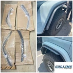 Xtreme Recon 18-24 Jeep Wrangler Mopar Wheel Opening Spat Flare Extensions Pc. Fixed Price $171.08.