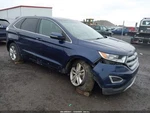 Rear Blue/blk W/park Assist Textured Oem 15-18 Ford Edge. Fixed Price $235.00.