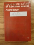 Softbound Texas Instruments BA-35 Business Analyst Guidebook C1982 Super. Fixed Price $9.99.