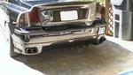 Rear Bumper Skirt / Lower Diffuser With Fins Ribs Shark For Volvo S60R V70R. Fixed Price $61.09.